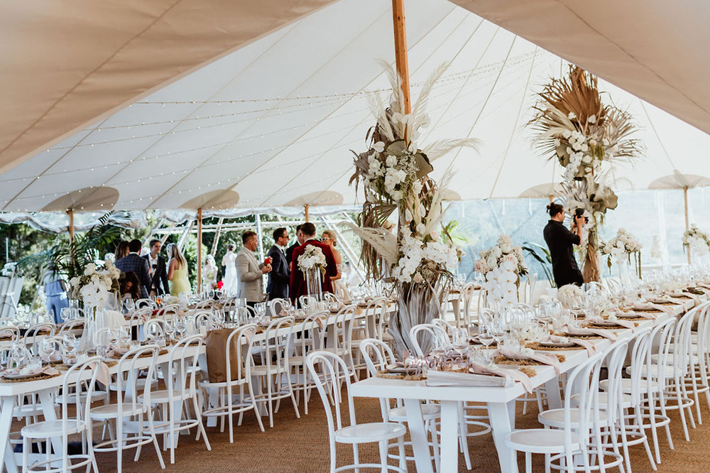 Byron Bay Bangalow Wedding Venue Hinterland Luxury Planning Styling Inspiration Garden Sperry Tent Flowers