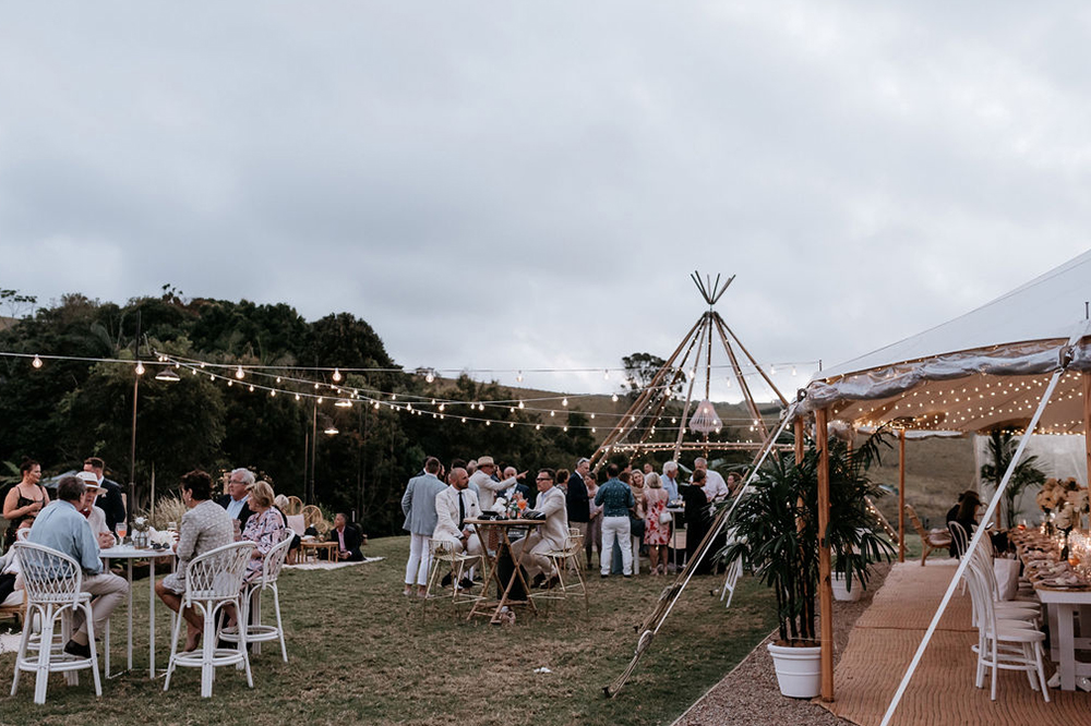 Byron Bay Bangalow Wedding Venue Hinterland Luxury Planning Styling Inspiration Garden Sperry Tent Flowers